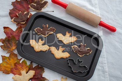 Fledermaus Halloween Kekse