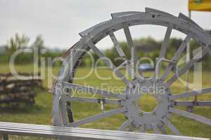 Agricultural wheel cage