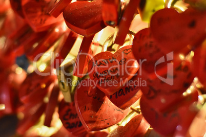 Padlocks of love