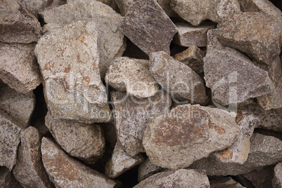 Texture of gray stones