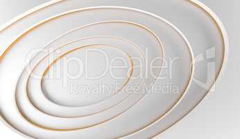 Bright modern puristic background with golden lines