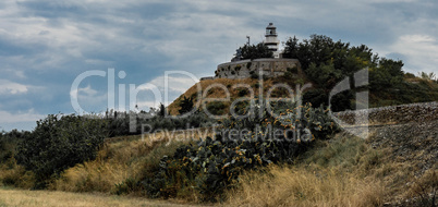 the Punta Stilo lighthouse