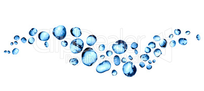 Abstract Water Drops