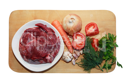 Raw Meat For Cooking