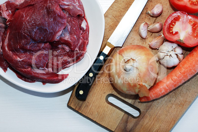 Raw Meat For Cooking