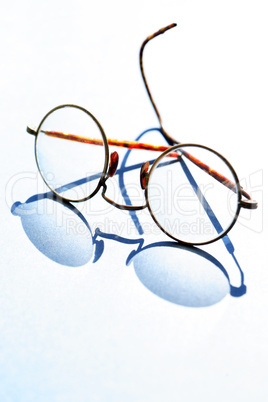 Old Spectacles With Shadow