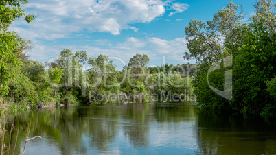 South Bug River near the village of Migiya, Ukraine