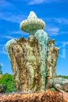 Fountain in the castle of Ravadinovo, Bulgaria