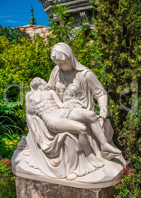 Sculpture in the castle of Ravadinovo, Bulgaria