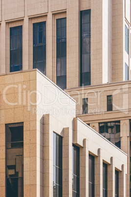 Architecture details of building