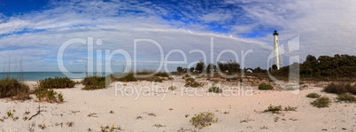 Gasparilla Island Lighthouse Boca Grande Beach on Boca Grande