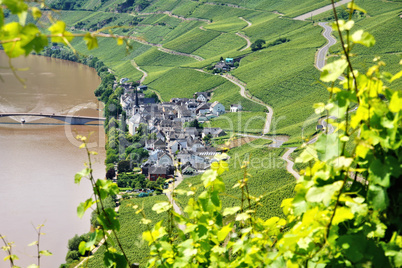 Alt-Piesport an der Mosel, old Piesport on the Moselle