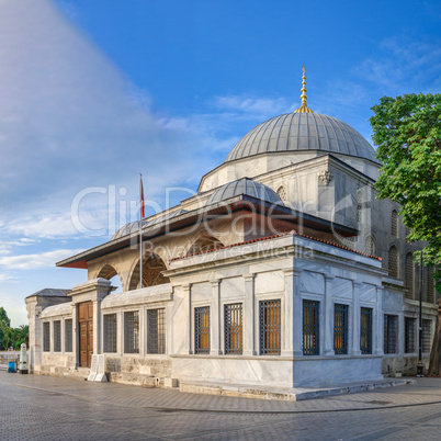 Tomb of Sultan Ahmet in Istanbul, Turkey