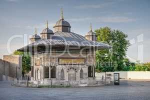 Fountain of Sultan Ahmet in Istanbul, Turkey