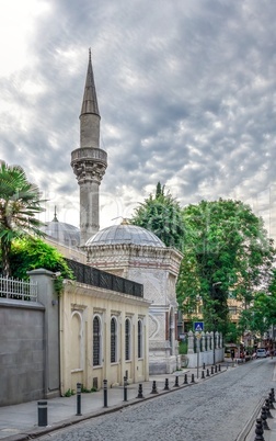 Streets of the historical center of Istanbul, Turkey