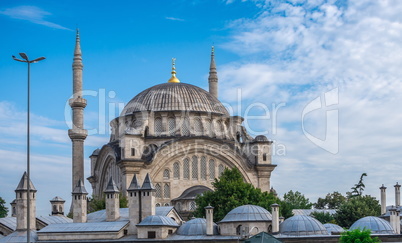 Nuruosmaniye Mosque in Istanbul, Turkey