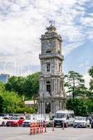 Clock Tower Dolmabahce in Istanbul, Turkey