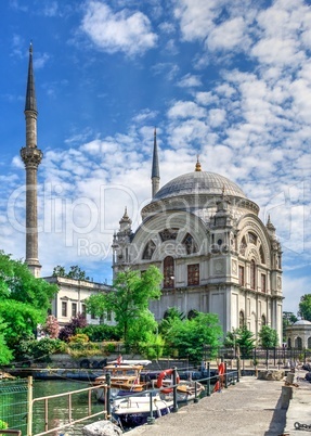 Dolmabahce Mosque in Istanbul, Turkey