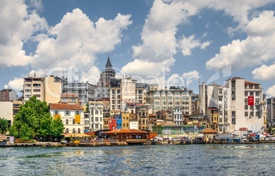 Beyoglu district in Istanbul, Turkey