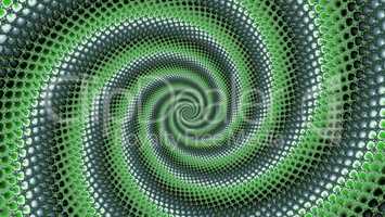 Mandelbrot fractal green contrast