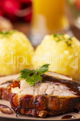 bavarian roasted pork