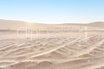 Dunes of the Namib-Naukluft Nation Park near Swakopmund, Namibia.