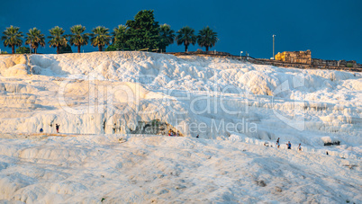 Pamukkale Mountain in Turkey