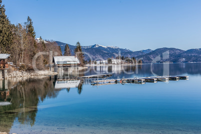 Walchensee im Winter