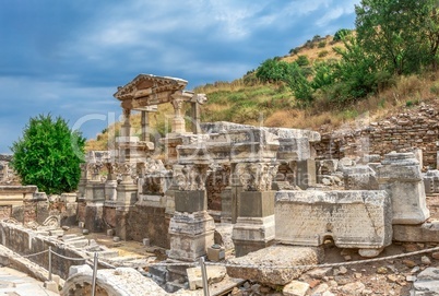 The Fountain of Trajan in Ephesus, Turkey