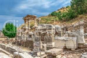 The Fountain of Trajan in Ephesus, Turkey