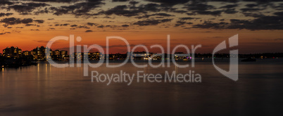 City Lights across Factory Bay in Marco Island