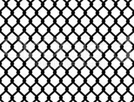 Chain link fence seamless