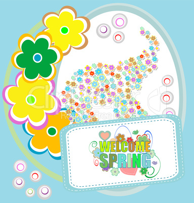 Welcome Spring Holiday Card