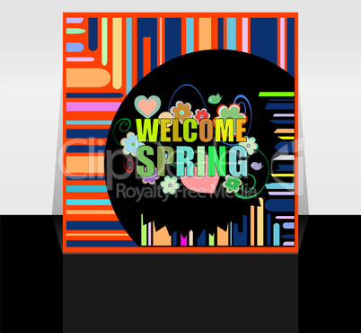 Welcome Spring Holiday Card