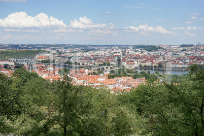 Panorama of Prague