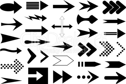 Collection of different arrows