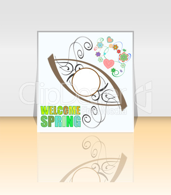 Welcome Spring Holiday Card