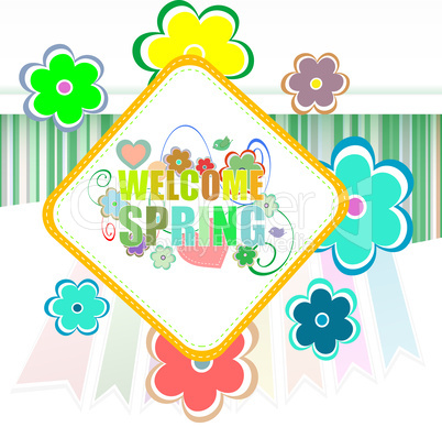 Welcome Spring Holiday Card