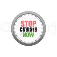 Sign caution coronavirus. Stop coronavirus now. Coronavirus outbreak. Danger and public health risk disease and flu outbreak. Pandemic medical concept