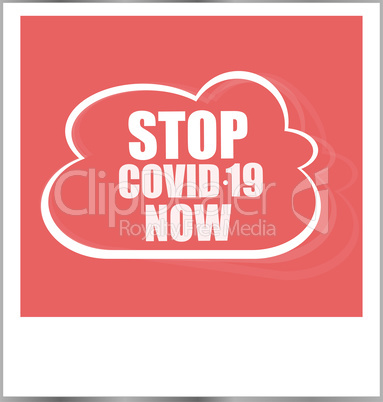 Sign caution coronavirus. Stop coronavirus now. Coronavirus outbreak. Danger and public health risk disease and flu outbreak. Pandemic medical concept