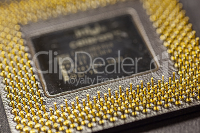 Processor chip detail 10