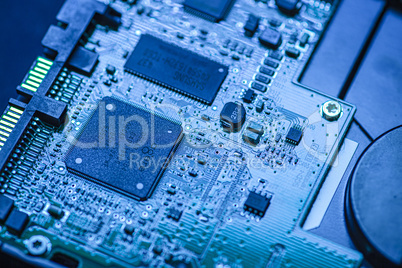 Electronic components detail