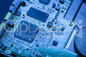 Electronic components detail