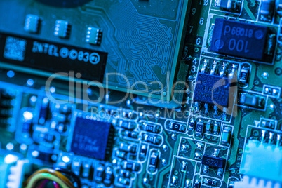 Electronic components detail 17