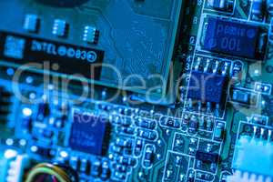 Electronic components detail 17