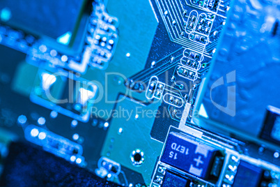 Electronic components detail 18