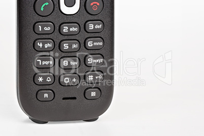 Multifunction buttons on the phone.