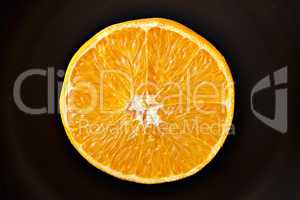 Half of orange.