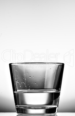 Glass of water.