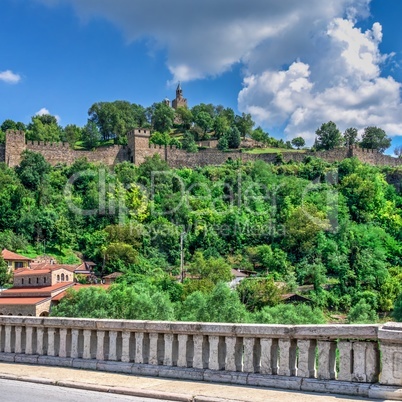 Tsarevets fortress  in Veliko Tarnovo, Bulgaria